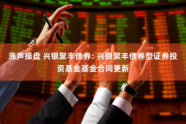 涨声操盘 兴银聚丰债券: 兴银聚丰债券型证券投资基金基金合同更新