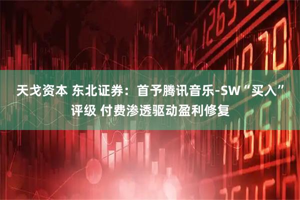 天戈资本 东北证券：首予腾讯音乐-SW“买入”评级 付费渗透驱动盈利修复